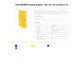 Cartelle portaprogetti Esselte C28 EUROBOX dorso 8 cm presspan biverniciato giallo- 390328090