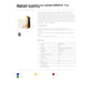 Registratore con custodia Esselte G54 Eurofile protocollo dorso 5 cm cartone rivestito in PP giallo - 390754090
