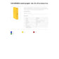 Cartelle portaprogetti Esselte C26 EUROBOX dorso 6 cm presspan biverniciato giallo - 390326090