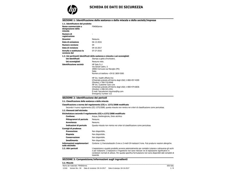 Cartuccia inkjet alta capacità 745 HP rosso cromatico F9K06A