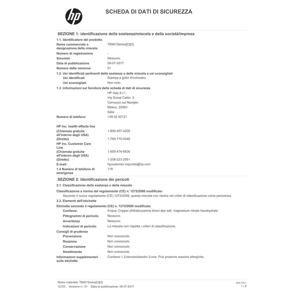 Cartuccia inkjet 303 HP 3 colori  T6N01AE