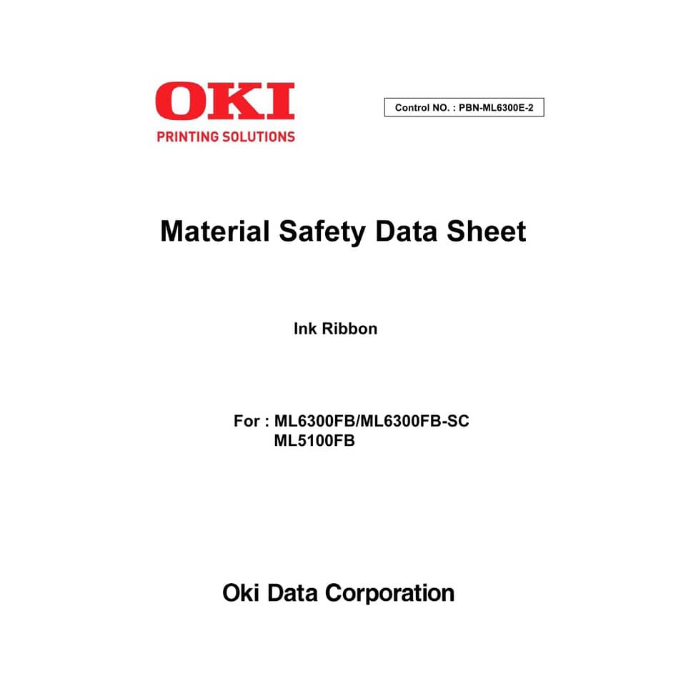 Nastro Oki nero  43503601
