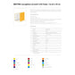 Raccoglitore Esselte Meeting a 4 anelli tondi 30mm cartone rivestito in PP giallo 22x30cm dorso 4cm - 395792100