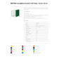 Raccoglitore Esselte Meeting a 4 anelli tondi 30mm cartone rivestito in PP verde 22x30cm dorso 4cm - 395792600