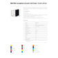 Raccoglitore Esselte Meeting a 4 anelli tondi 30mm cartone rivestito in PP nero 22x30cm dorso 4cm - 395792700