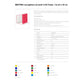 Raccoglitore Esselte Meeting a 4 anelli tondi 30mm cartone rivestito in PP fucsia 22x30cm dorso 4cm - 395792900