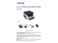 Conta-verifica banconote HolenBecky HT 6600 nero/silver controlli MG, MT, UV, MULTI IR, DD - 3318