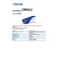 Cucitrice manuale a pinza OPENLINE passo 6 max 18 ff blu 0185B
