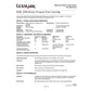Toner return program Lexmark nero  08A0476