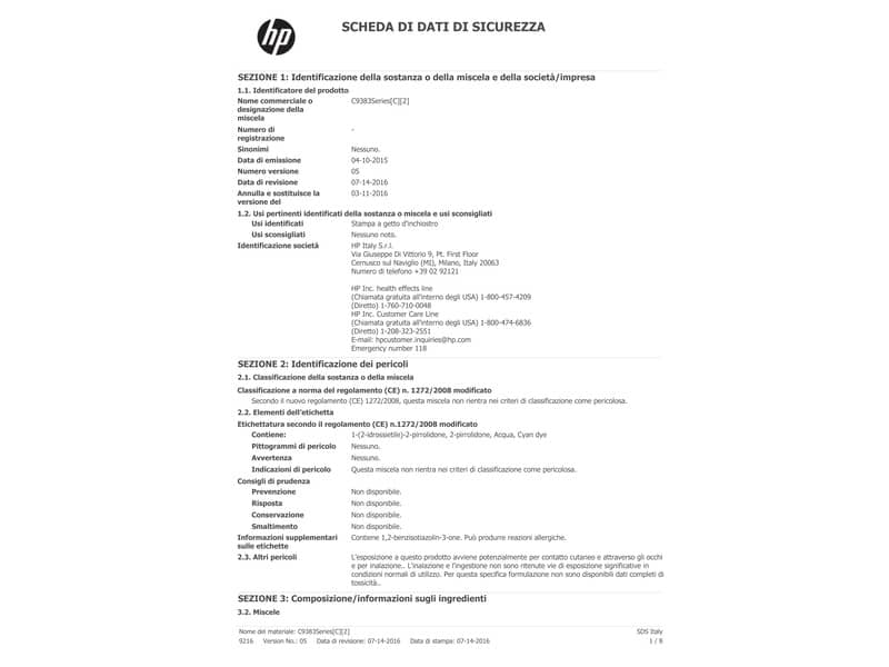Testina di stampa 72 HP magenta +ciano  C9383A