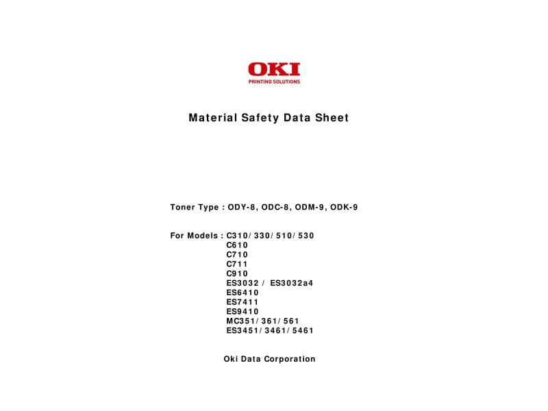 Toner Oki magenta  44318606