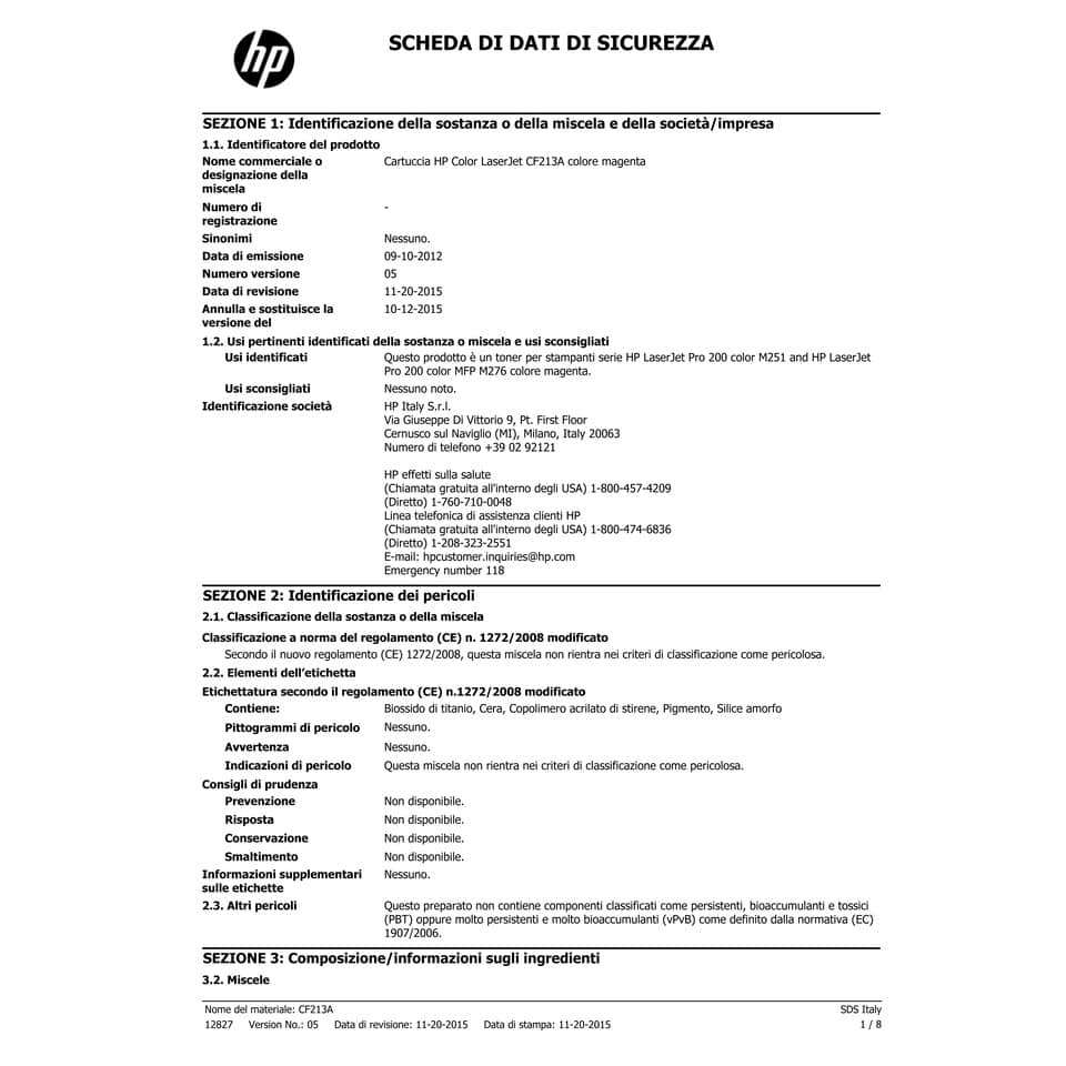 Toner 131A HP magenta  CF213A