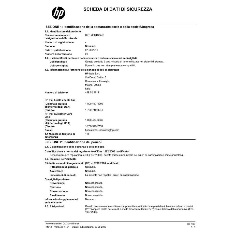 Toner CLT-M804S Samsung magenta  SS628A