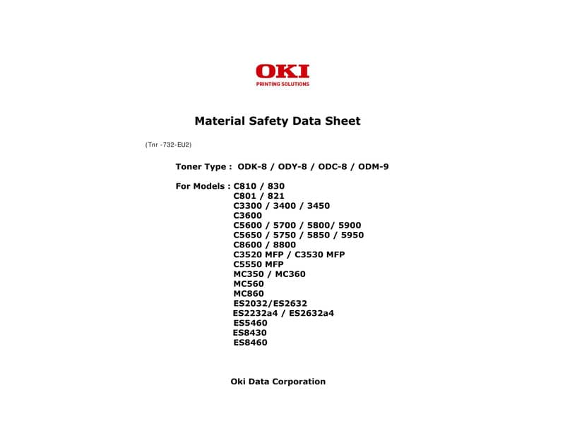 Toner Oki magenta  43324422