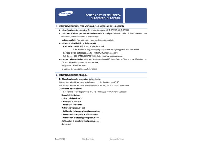 Toner CLT-C5082S Samsung ciano  SU056A