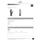 Guanto da lavoro Delta Plus in maglia di poliammide con palmo in poliuretano grigio  taglia 7 - VE702GR07