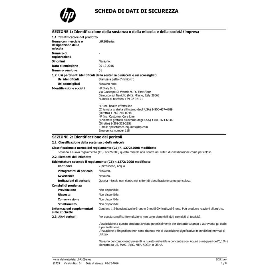 Cartuccia inkjet alta capacità 981X HP magenta L0R10A