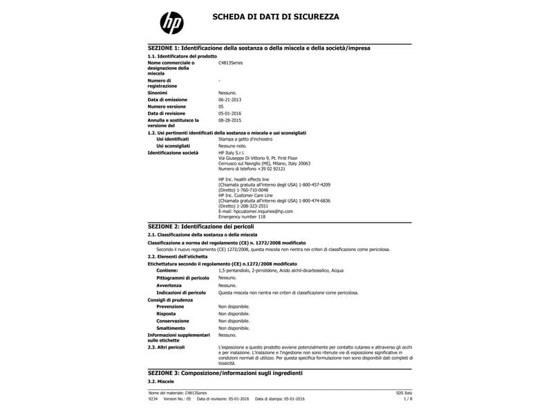 Testina di stampa 11 HP giallo  C4813A