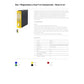 Registratore a leva DOX 1 Commerciale 28,5x31,5 cm - dorso 8 cm giallo D26106