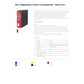 Registratore a leva DOX1 Commerciale 28,5x31,5 cm - dorso 8 cm rosso D26111