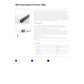 Dorsi plastici a 21 anelli GBC CombBind 6 mm A4 nero - fino a 25 fogli conf da 100 dorsi - 4028173