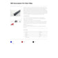 Dorsi plastici a 21 anelli GBC CombBind 10 mm A4 nero - fino a 65 fogli conf da 100 dorsi - 4028175