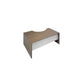 Scrivania informatica Frensy Florence semipenisola a destra 180x100x72 cm fianchi a pannello - olmo - UFL18DX