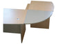 Raccordo angolare 90° Frensy EMOTION 80x80 cm argento UEMA90