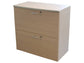 Mobile portacartelle medio Frensy EMOTION 2 cassetti - 90x45x90 cm rovere UEMMPC