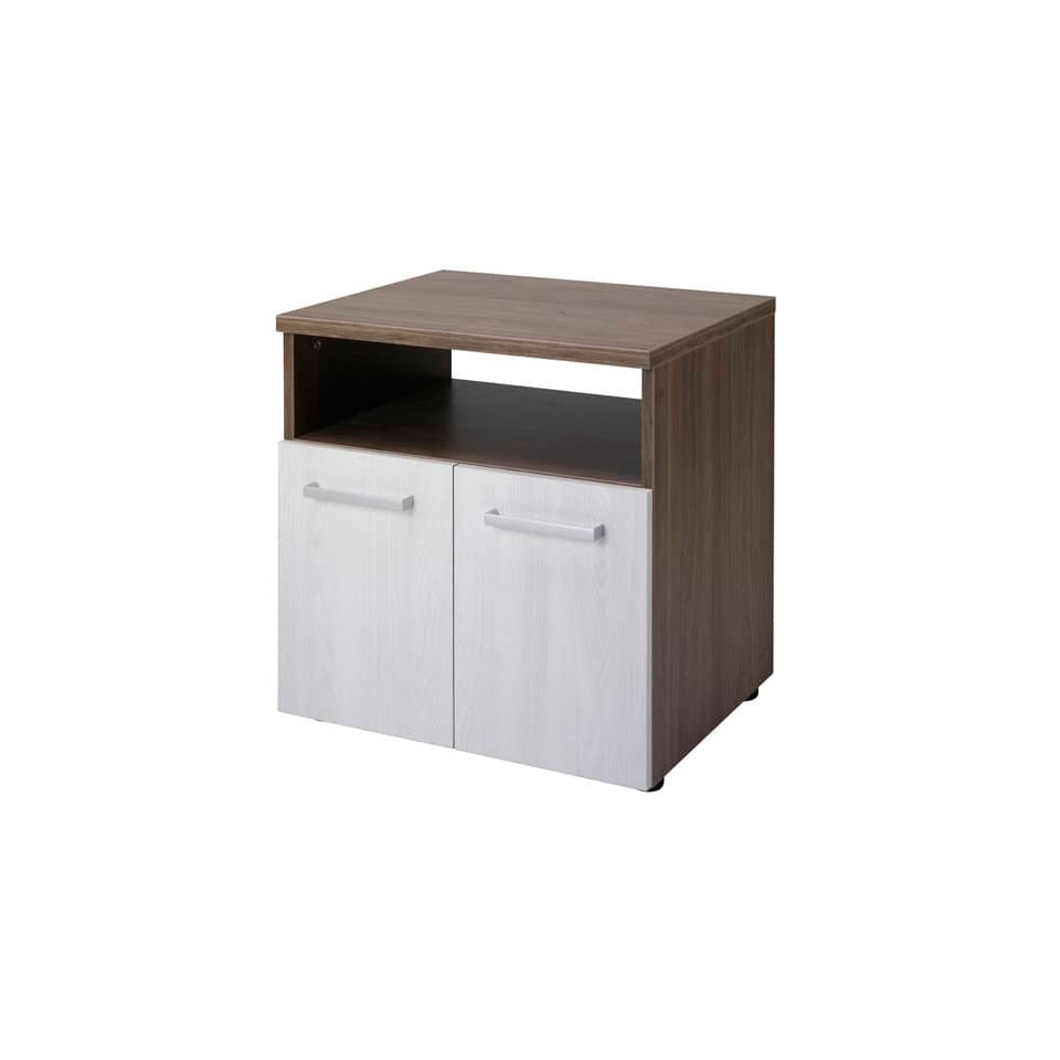 Mobile di servizio Frensy Florence 60x52x63 cm olmo - ante frassino chiaro UFLMS