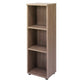 Mobile medio a giorno Frensy Florence 2 ripiani 40x35x128 cm olmo UFLM4312