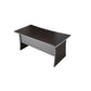 Scrivania Frensy Spirit fianchi a pannello 140x80x72 cm wengé USPWS14