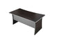 Scrivania Frensy Spirit fianchi a pannello 140x80x72 cm wengé USPWS14