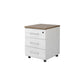 Cassettiera 3 cassetti Frensy Florence 44x52x63 cm top olmo - struttura frassino chiaro - UFLC3C