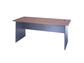 Scrivania Frensy Venice 180x80x72 cm piano ciliegio - fianchi a pannello antracite - UVES18