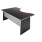 Scrivania informatica Frensy Spirit con semipenisola destra 160x100x72 cm wengé - USPWSI16DX