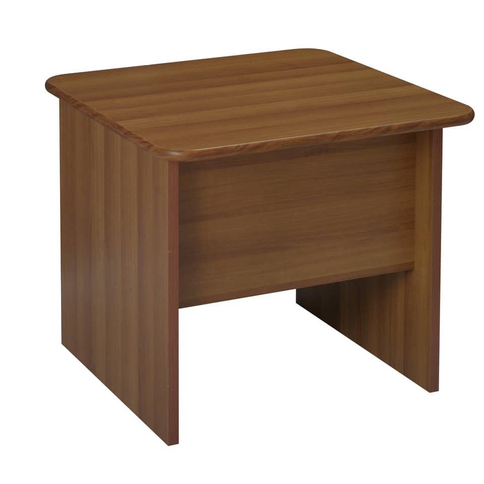 Scrivania Frensy BYTE 80x80x72 cm fianchi a pannello noce tabacco UFBNS80