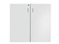 Coppia ante per mobile basso Frensy BYTE 90x90 cm grigio UBGAT99