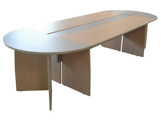 Tavolo riunioni Frensy EMOTION 310x110x72 cm rovere/argento UEMTR31