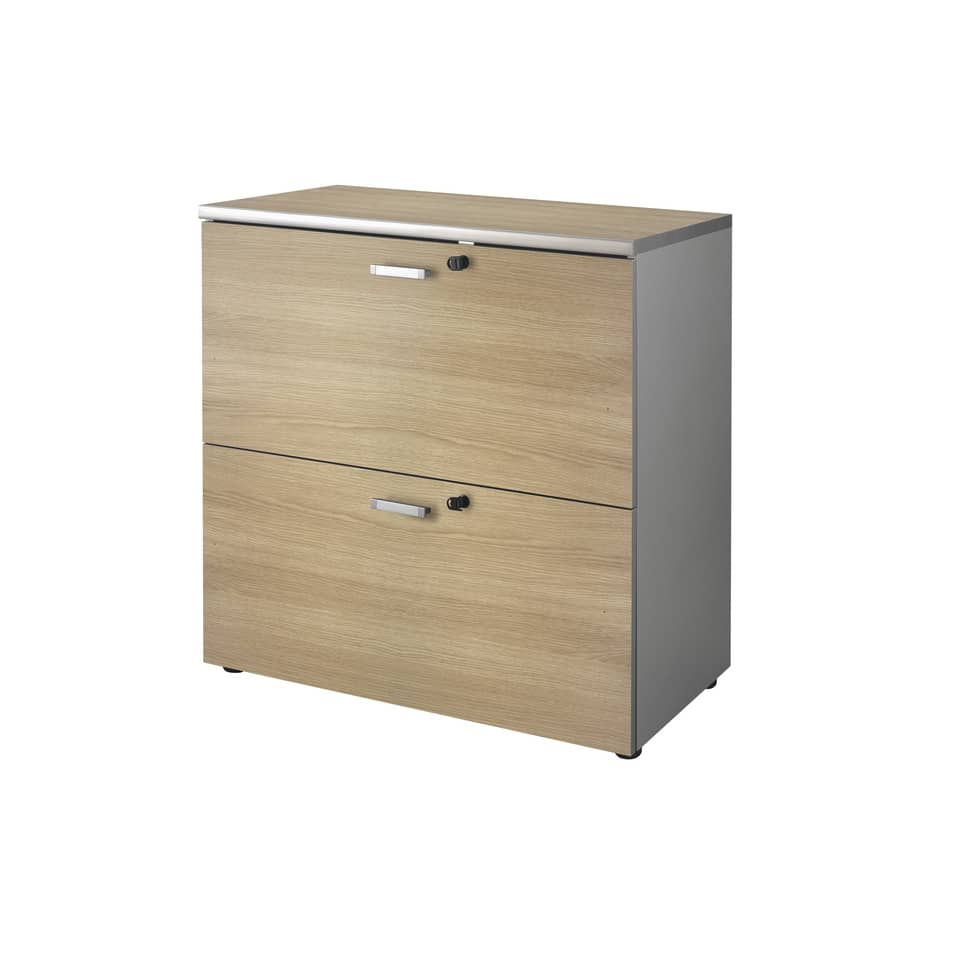 Mobile portacartelle Frensy Spirit 90x45x90 cm rovere USPRMPC