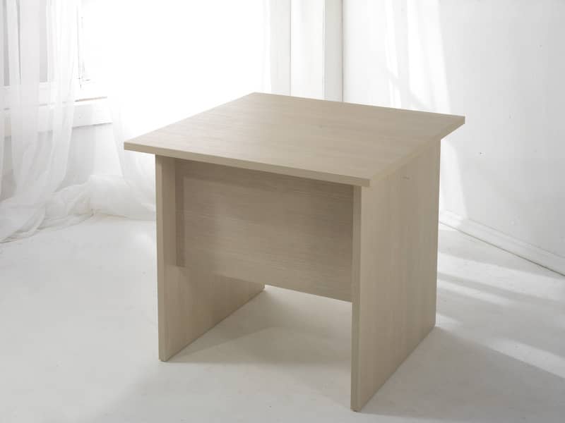 Scrivania Frensy Larix 80x80x72 cm fianchi a pannello larice ULALS80