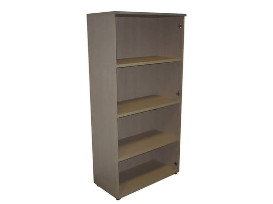Mobile alto a giorno Frensy EMOTION 3 ripiani doppia larghezza 90x45x180 cm rovere UEMM18