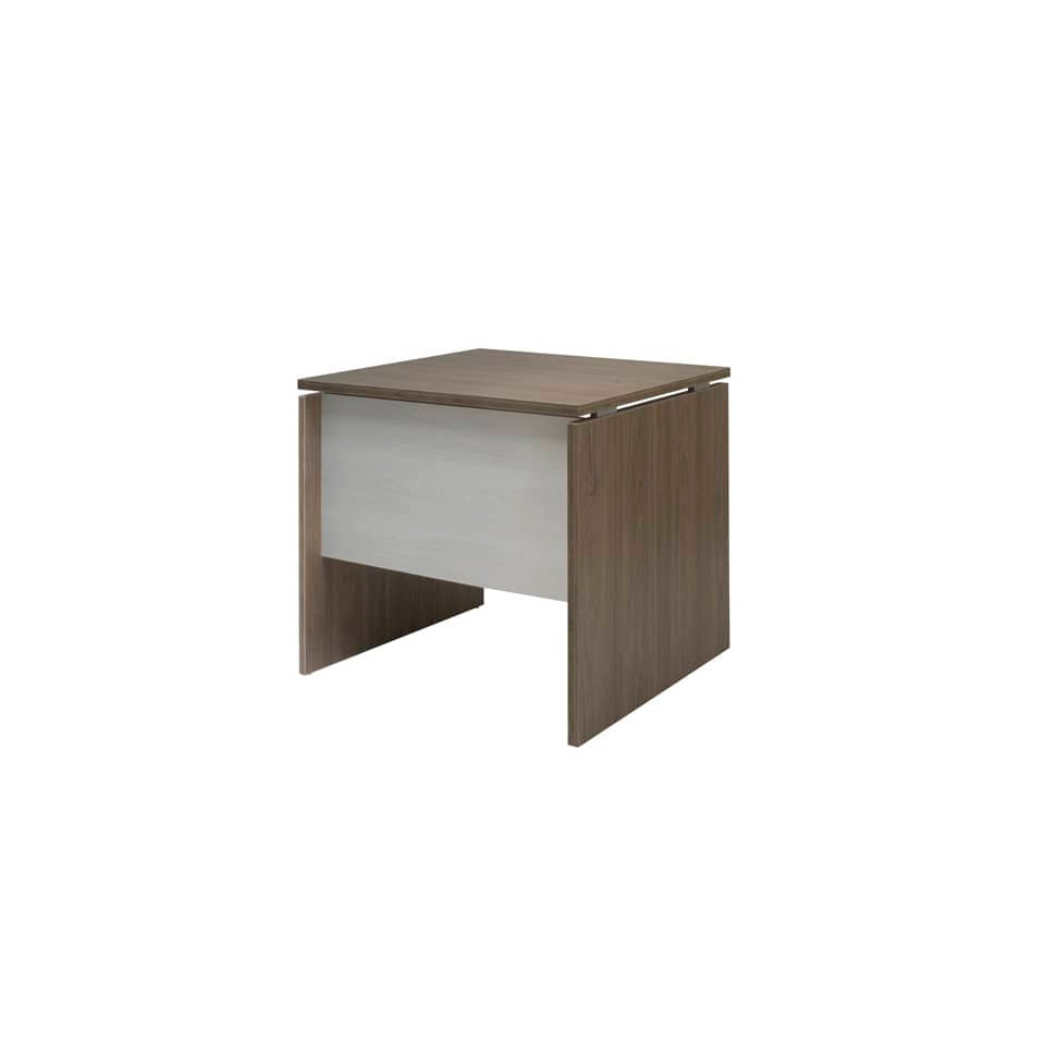 Scrivania Frensy Florence 80x80x72 cm fianchi a pannello olmo/frassino chiaro UFLS80