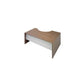 Scrivania informatica Frensy Florence semipenisola a sinistra 160x100x72 cm fianchi a pannello - olmo - UFL16SX
