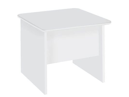 Scrivania Frensy BYTE 80x80x72 cm fianchi a pannello grigio UBGS80