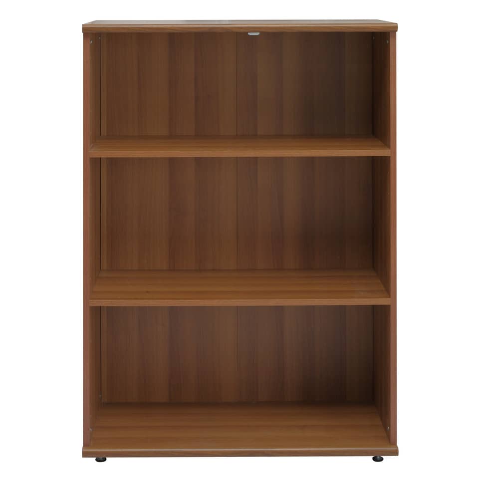 Mobile medio a giorno Frensy BYTE 3 ripiani 90x45x130 cm noce tabacco UFBNM139