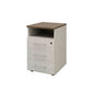 Cassettiera fissa 3 cassetti + vano Frensy Florence 52x44,5x72 cm top olmo - struttura frassino chiaro UFLC3CVANO