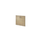 Coppia ante sezione bassa Frensy Spirit 90x90 cm rovere per mobile H.210 cm USPRAT210B