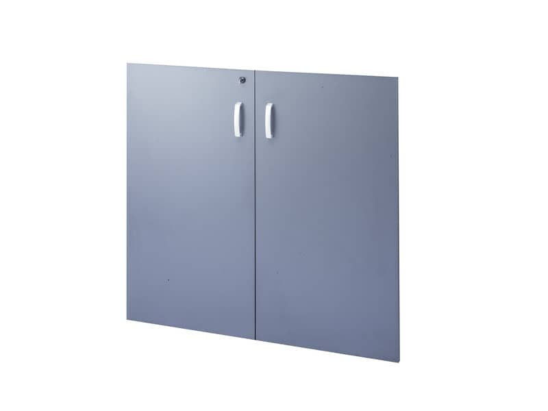 Coppia ante per mobile basso Frensy Venice doppia larghezza 90x90 cm Antracite - UVEAT99