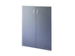 Coppia ante per mobile medio Frensy Venice doppia larghezza 90x130 cm Antracite - UVEAT139